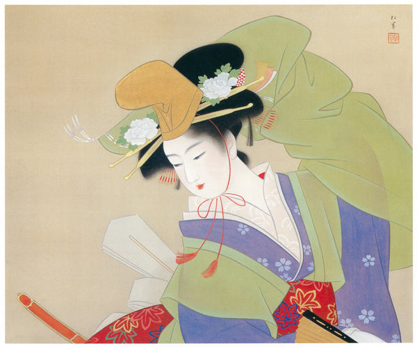 Uemura Shōen — Green Rain (Ryokuu) | Fine Art Print