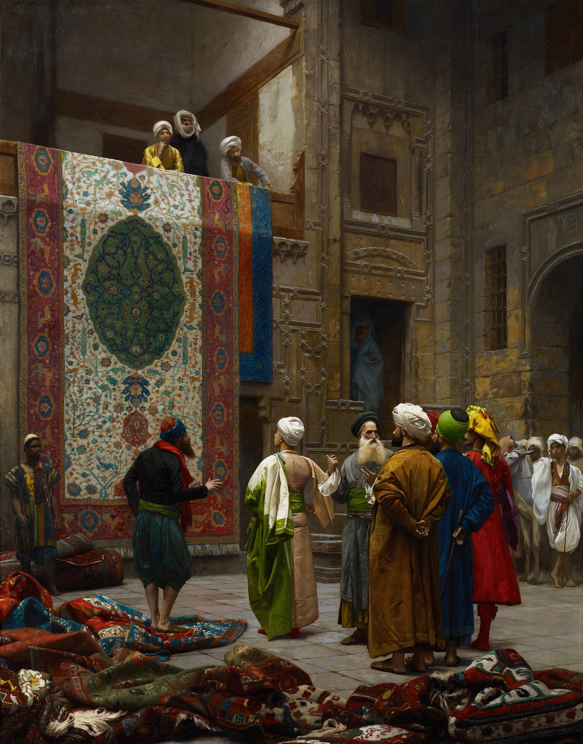 Jean-Léon Gérôme — The Carpet Merchant | Fine Art Print