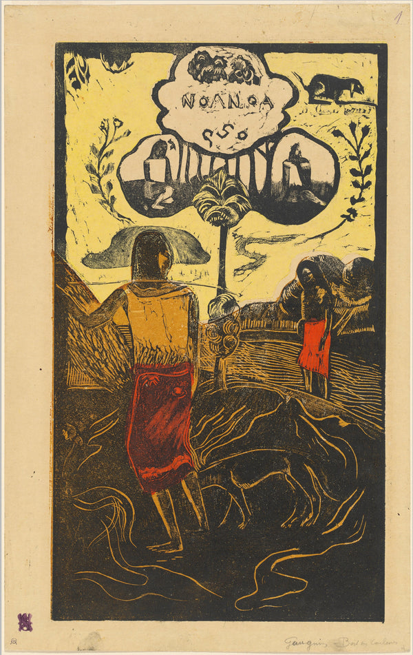 Paul Gauguin — Noa Noa | Woodcut Print