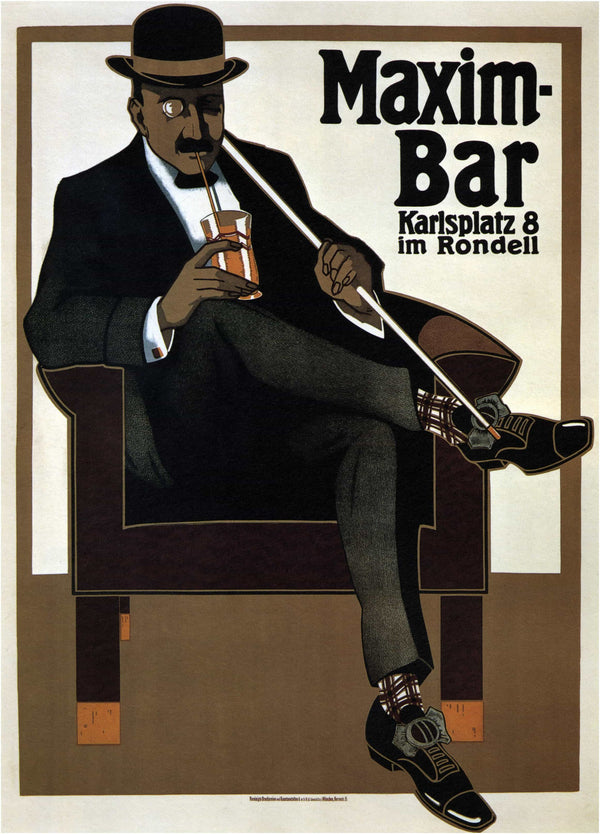 Hans Rudi Erdt — Maxim-Bar | Vintage Poster Print