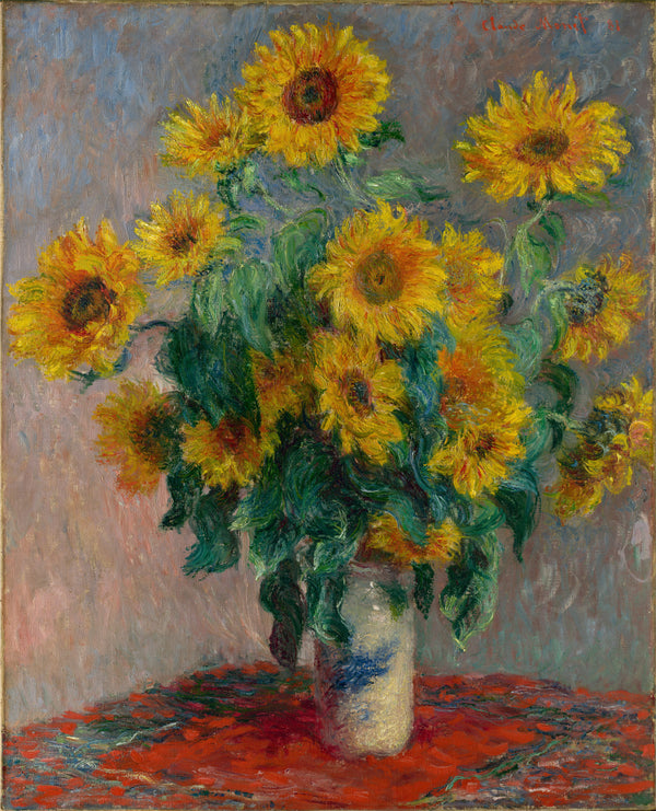 Claude Monet — Bouquet of Sunflowers | Fine Art Print