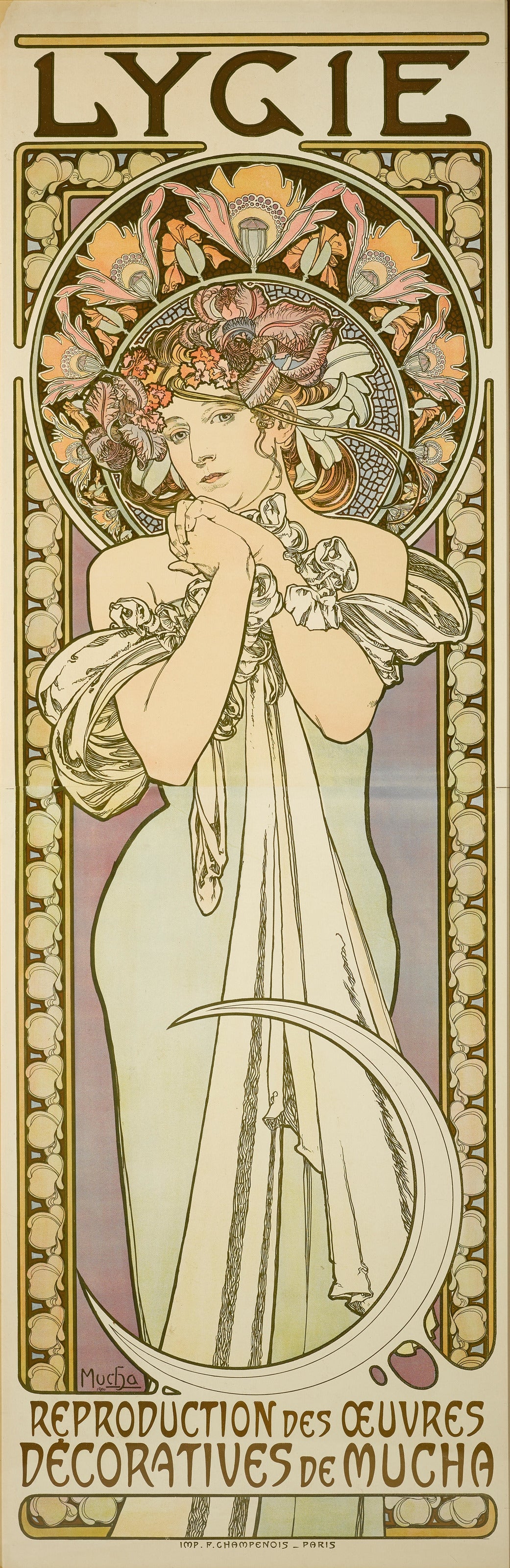 Alphonse Mucha — Lygie | Art Nouveau Print