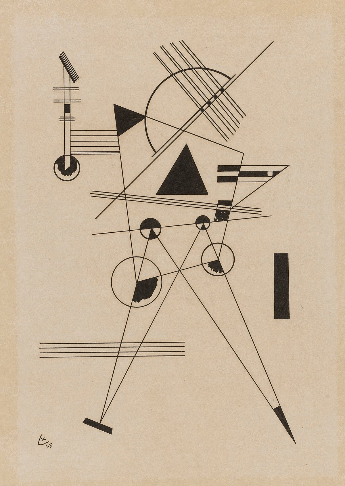 Wassily Kandinsky — Lithographie No. 1 | Expressionist Fine Art Print