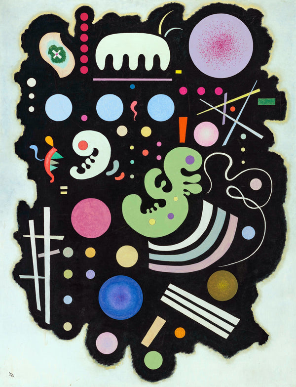 Wassily Kandinsky — Variegated Black | Fine Art Print