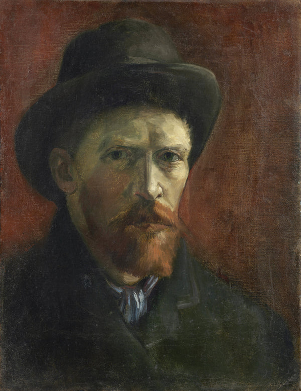 Vincent van Gogh — Self-Portrait with Felt Hat | Fine Art Print
