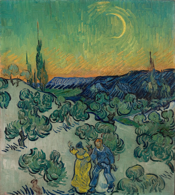 Vincent van Gogh — A Walk at Twilight | Fine Art Print