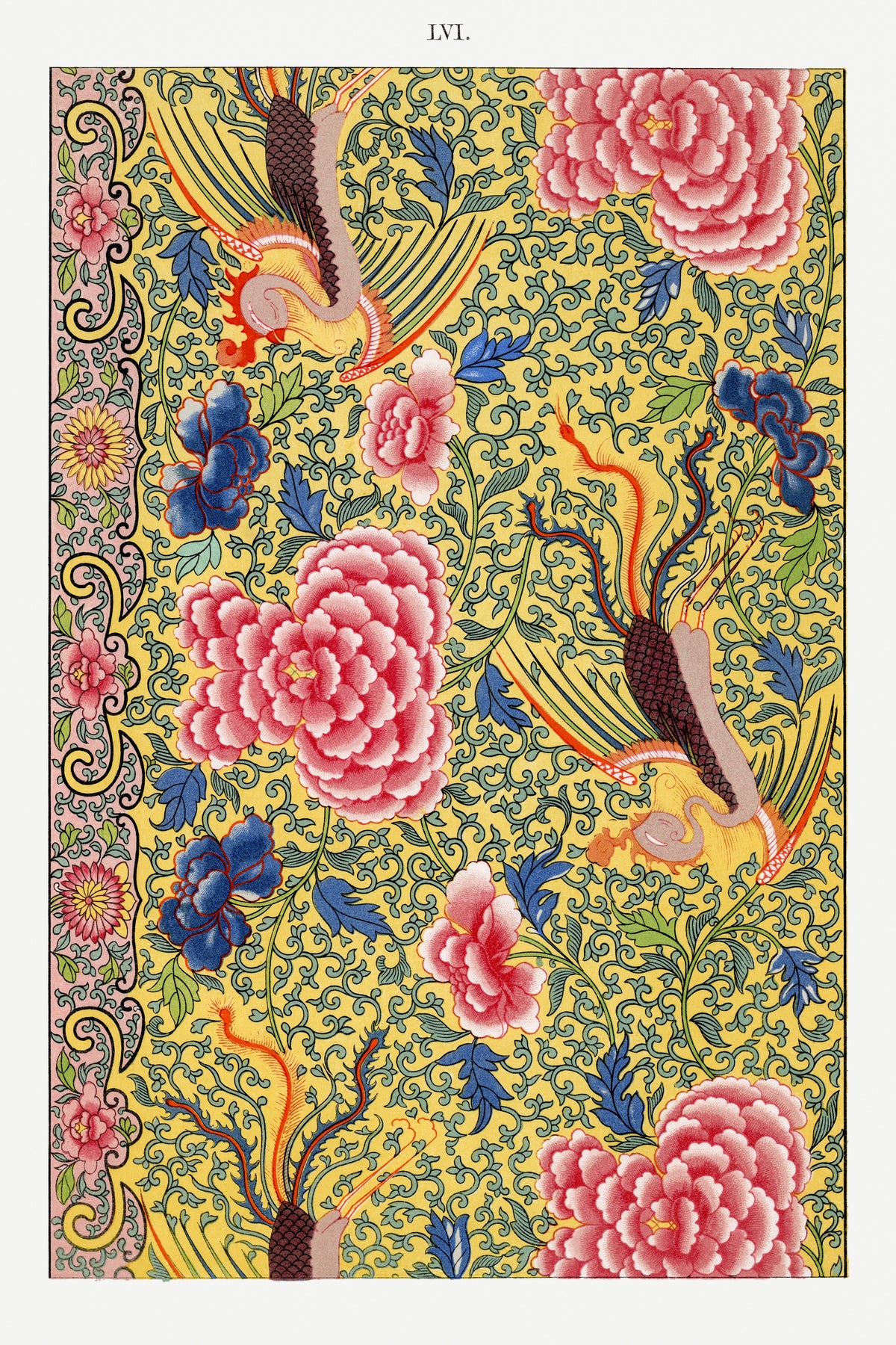 Owen Jones — Examples of Chinese Ornament, Plate 56 | Ornament Plate Print