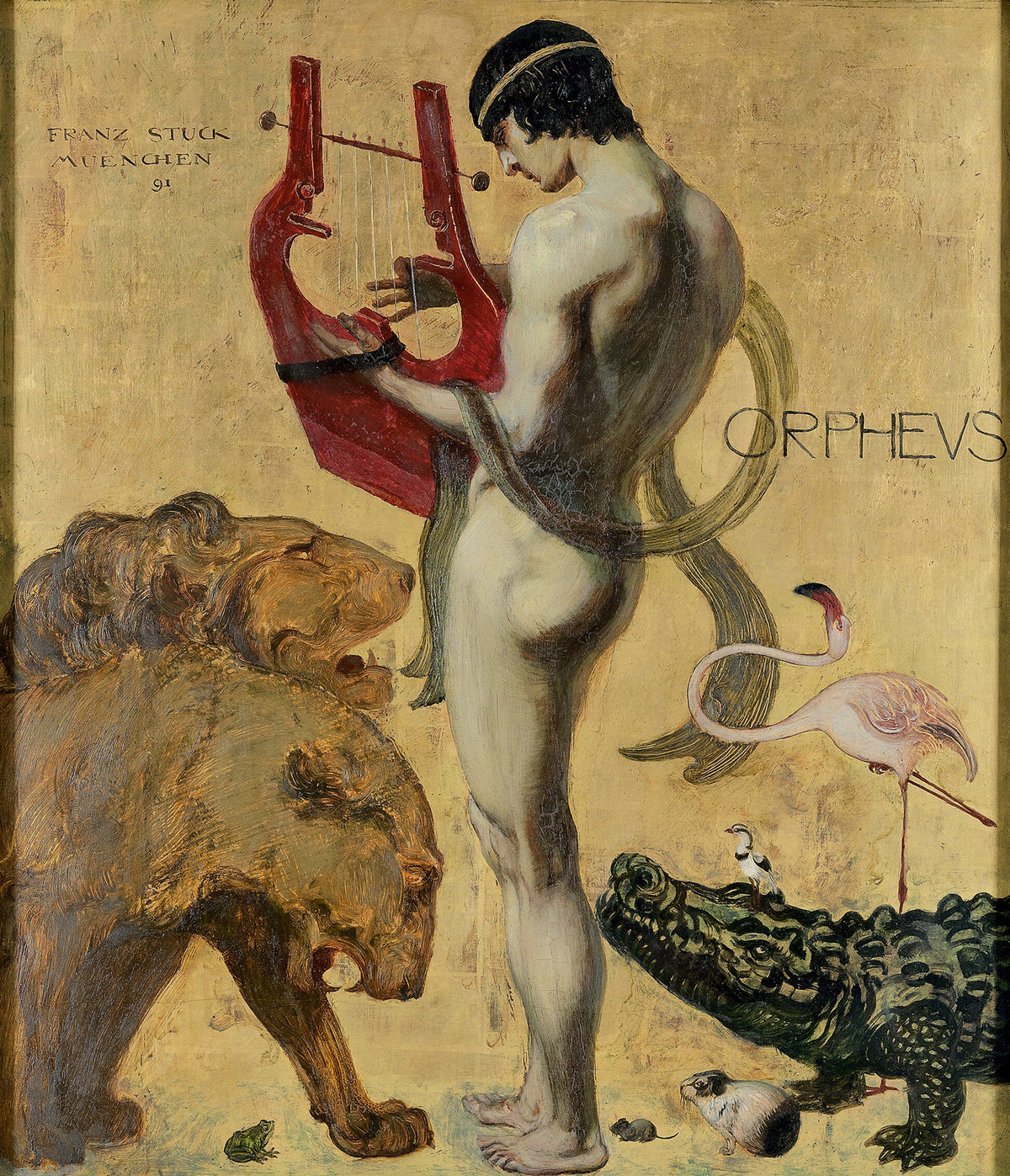 Franz von Stuck — Orpheus | Symbolist Art Print