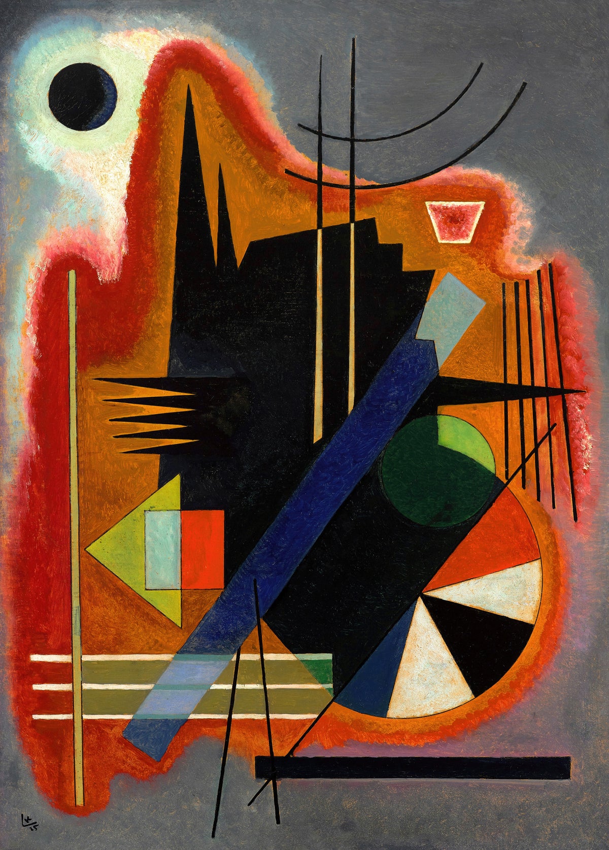 Wassily Kandinsky — Einige Spitzen (Several Points) | Fine Art Print