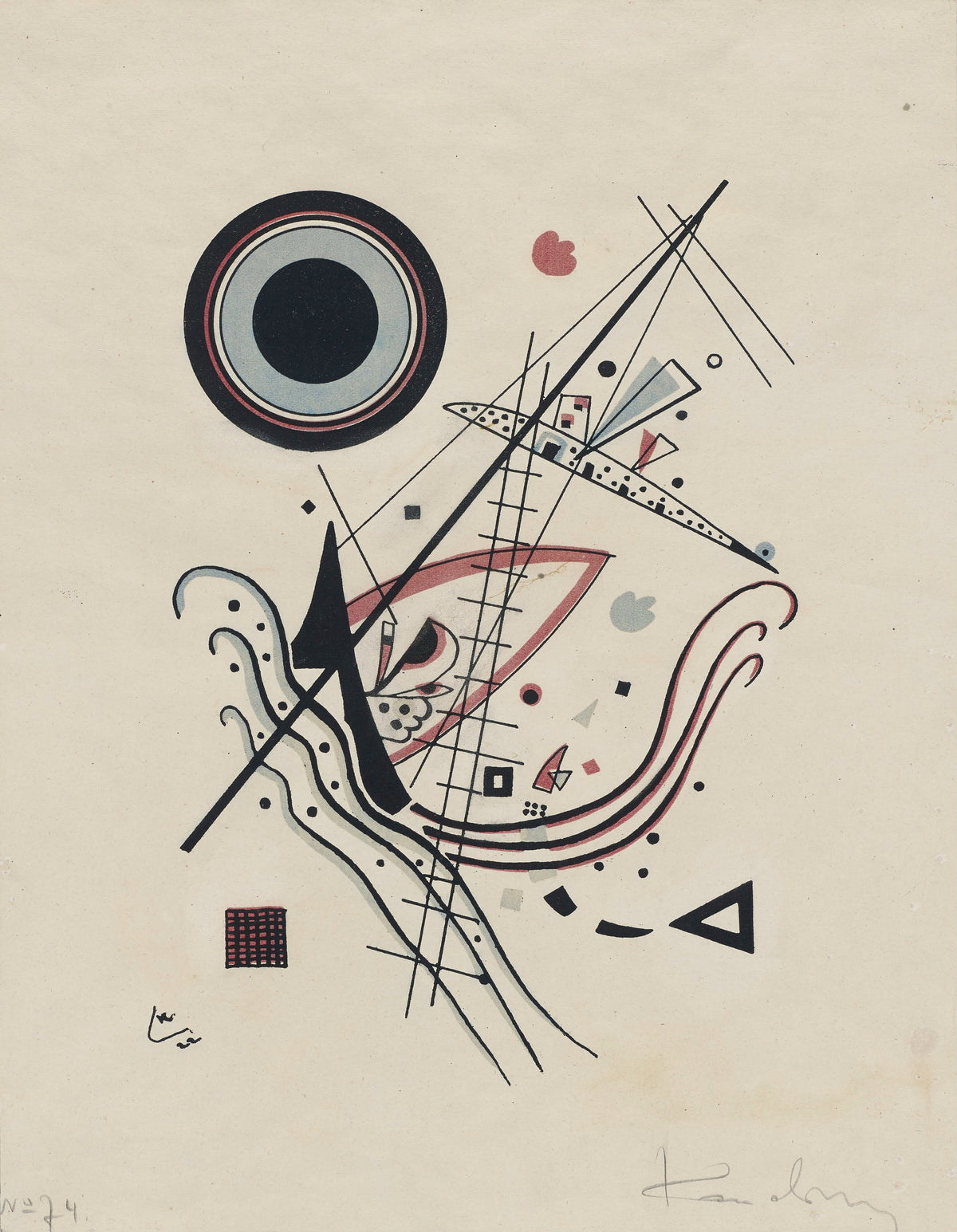 Wassily Kandinsky — No. 74 | Fine Art Print