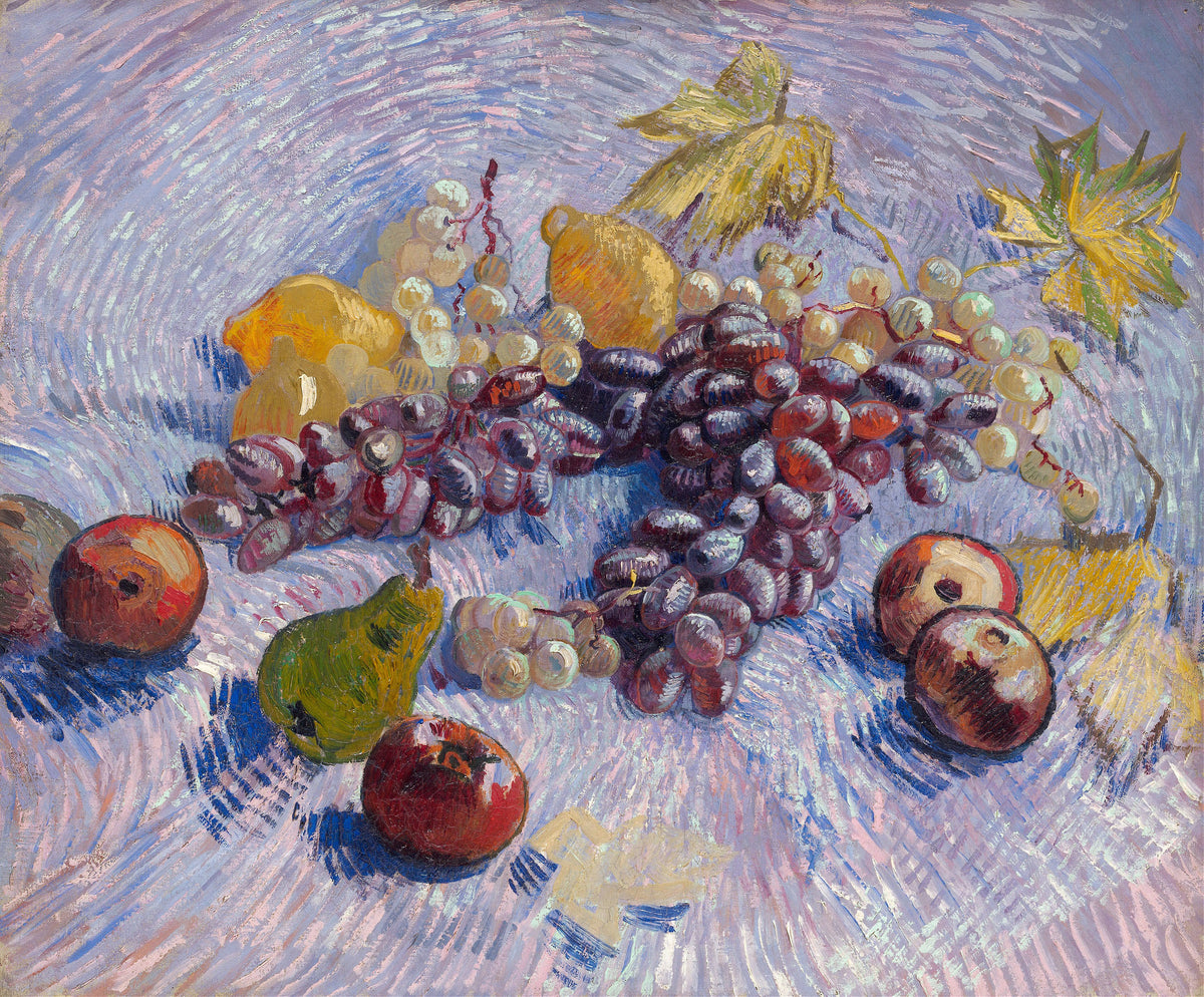 Vincent van Gogh — Grapes, Lemons, Pears and Apples | Fine Art Print