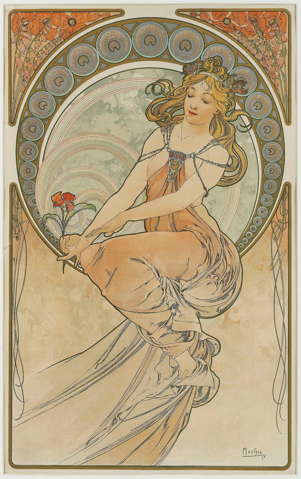 Alphonse Mucha — The Arts: Painting | Art Nouveau Print
