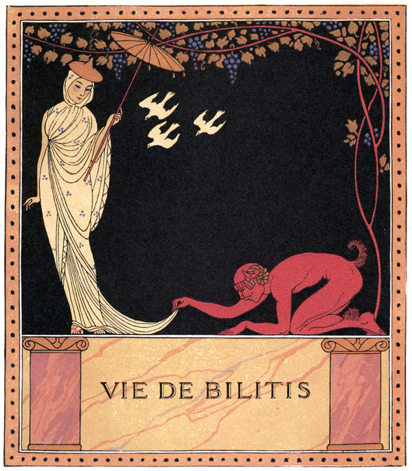 George Barbier — Vie de Bilitis | Art Deco Print