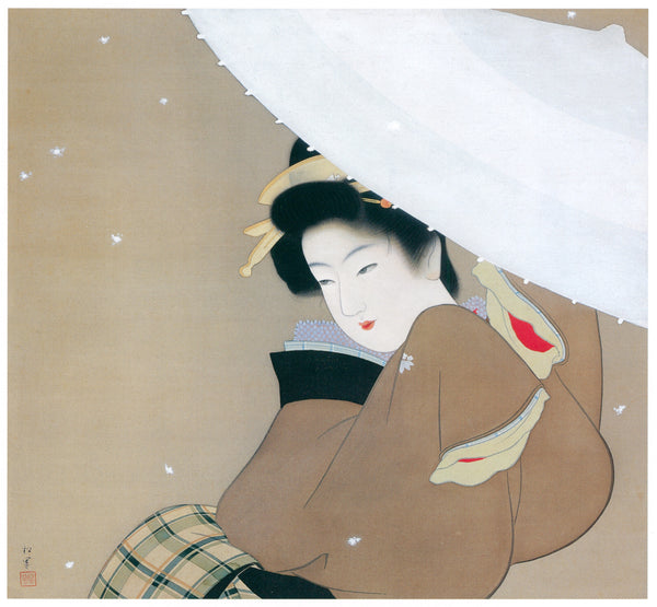 Uemura Shōen — The First Snow of the Year | Fine Art Print