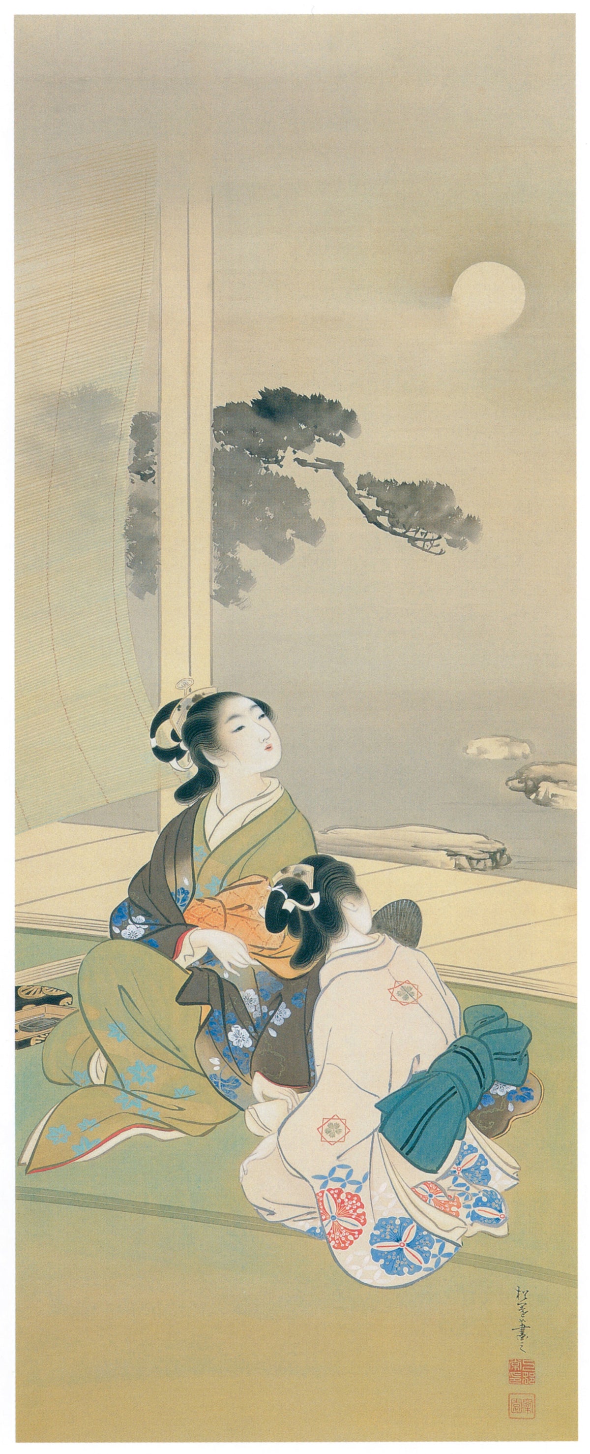 Uemura Shōen — Poetry under the Moon | Fine Art Print