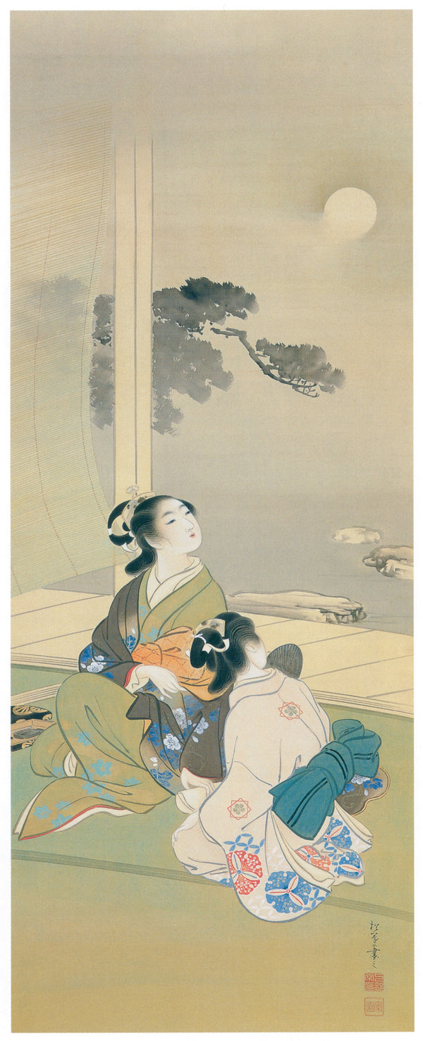 Uemura Shōen — Poetry under the Moon | Fine Art Print