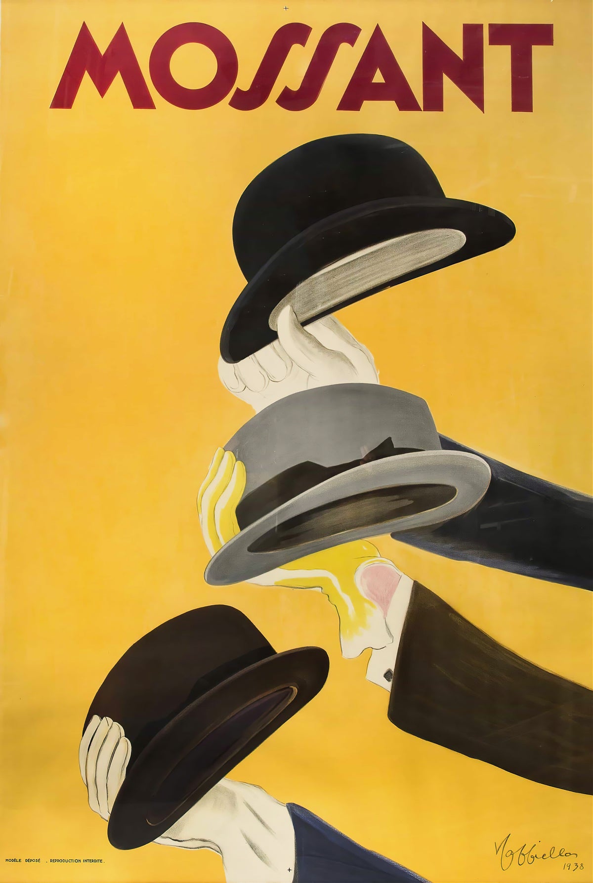 Leonetto Cappiello — Mossant | Vintage Poster Print