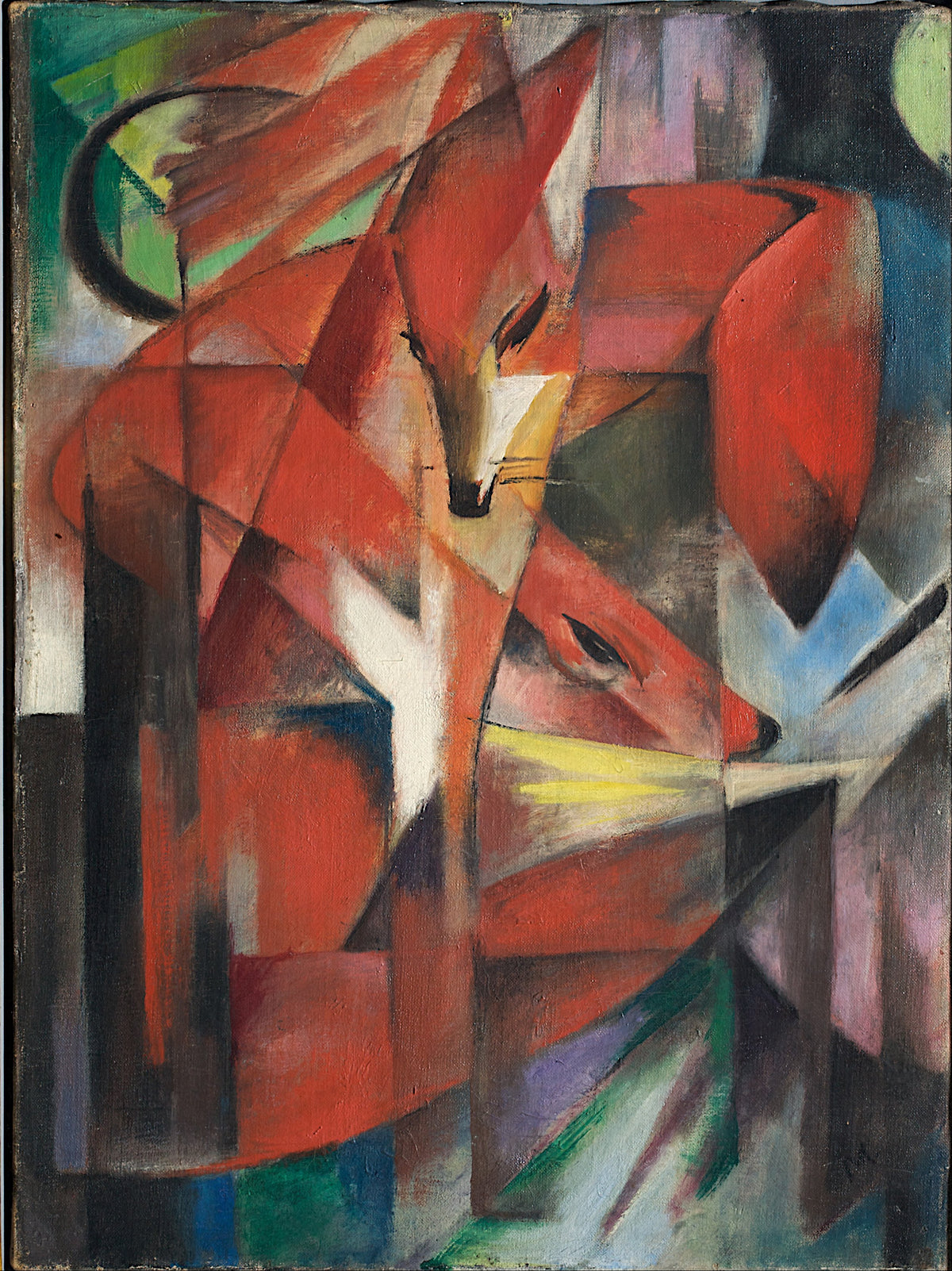 Franz Marc — The Foxes | Expressionist Fine Art Print