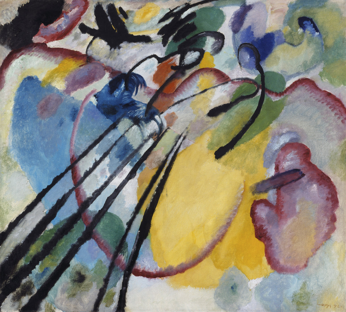 Wassily Kandinsky — Improvisation 26 (Rowing) | Expressionist Fine Art Print