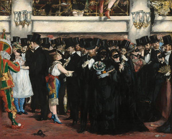 Édouard Manet — Masked Ball at the Opera | Fine Art Print