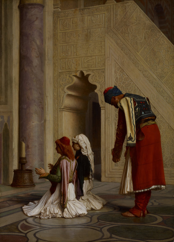 Jean-Léon Gérôme — Young Greeks in the Mosque | Fine Art Print