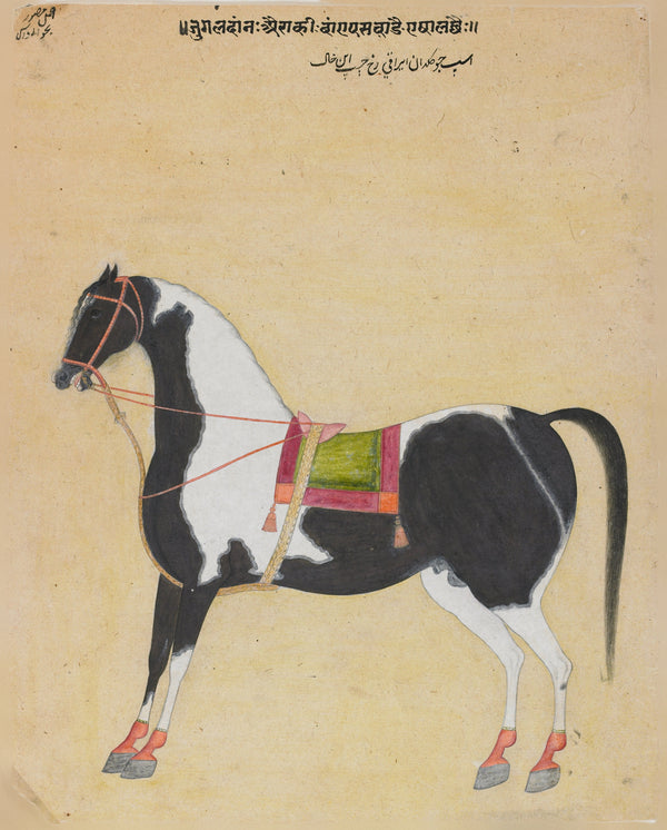 Bhavani Das — The Iraqi Steed Jugaldan | Indian Miniature Painting Print