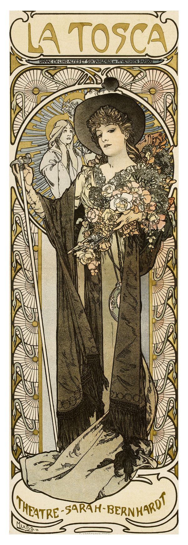 Alphonse Mucha — La Tosca | Vintage Poster Print