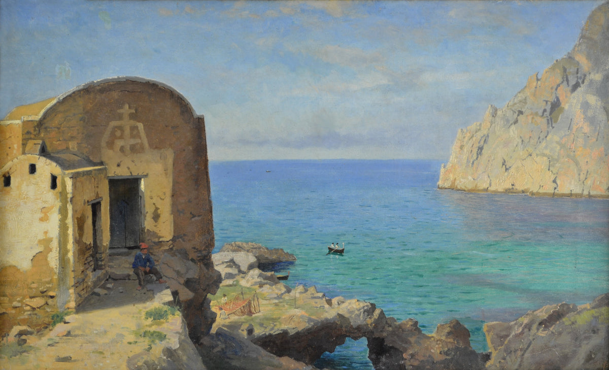 William Stanley Haseltine — Marina Piccola, Capri | Landscape Fine Art Print