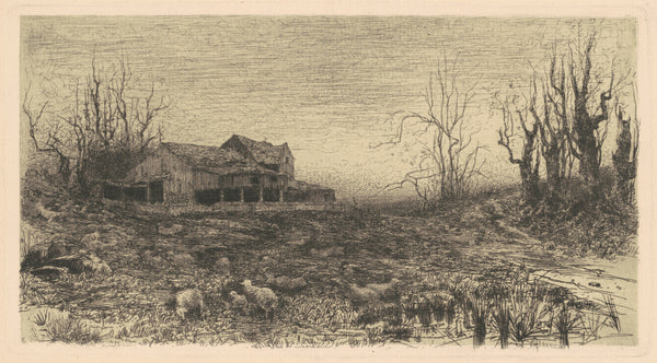 Stephen Parrish — November | Etching Print