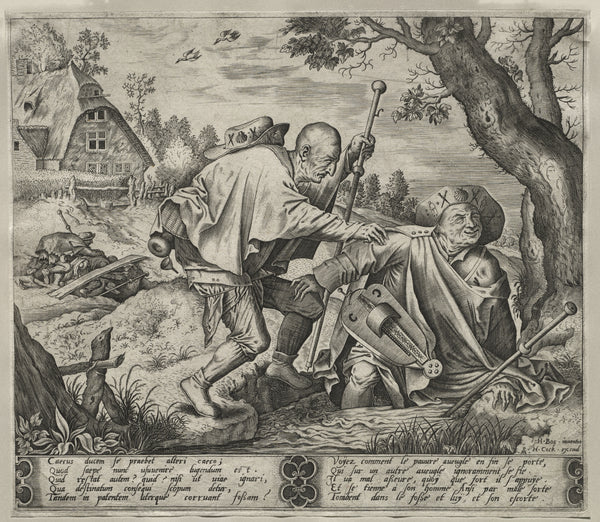 Hieronymus Bosch — The Blind Leading the Blind | Fine Art Print