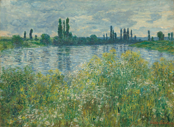 Claude Monet — Banks of the Seine, Vetheuil | Fine Art Print