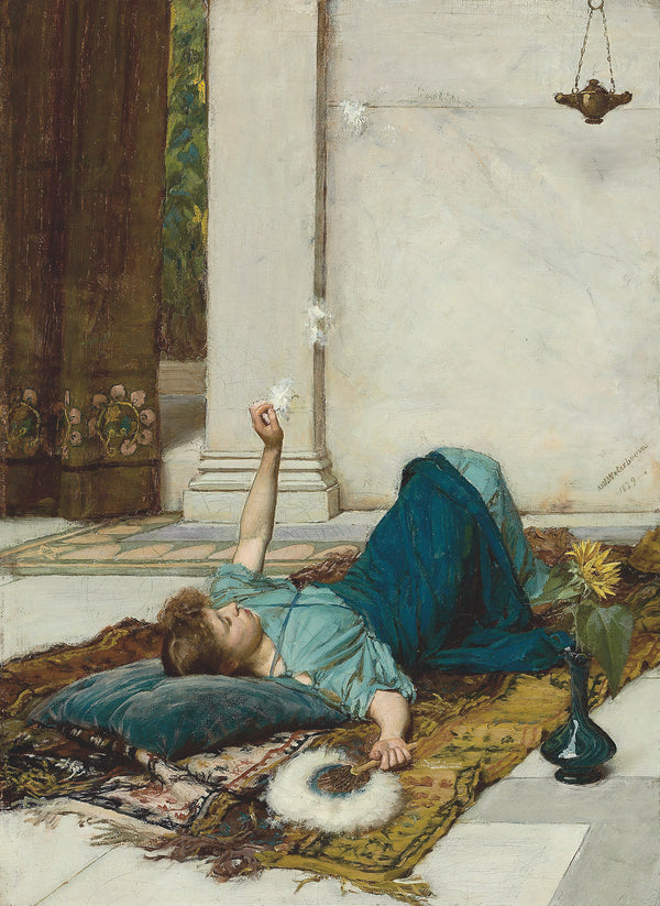 John William Waterhouse — Dolce Far Niente | Pre-Raphaelite Art Print