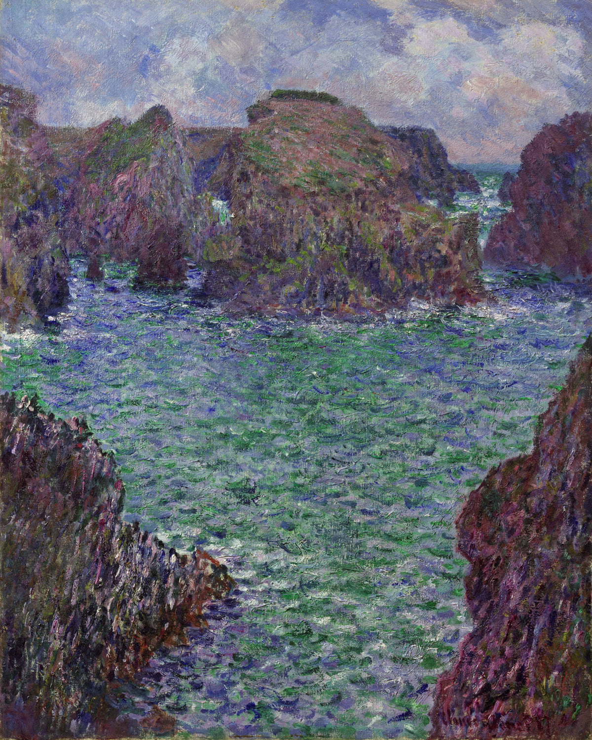 Claude Monet — Port-Goulphar, Belle-Île | Fine Art Print