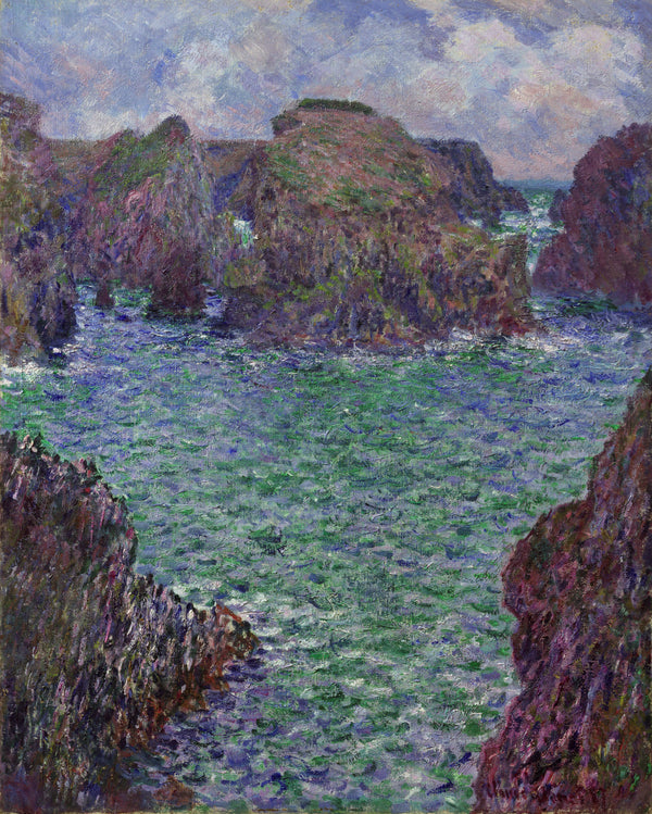 Claude Monet — Port-Goulphar, Belle-Île | Fine Art Print