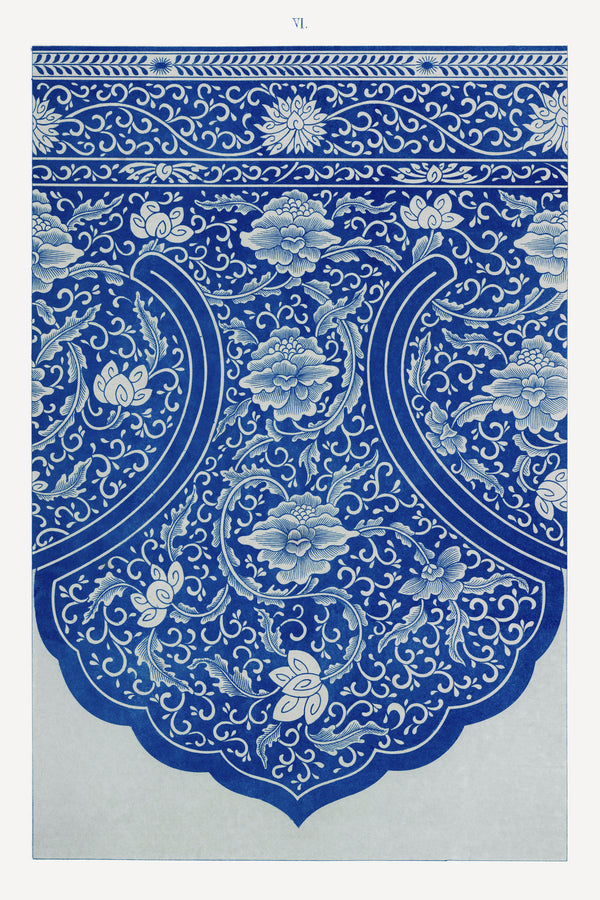 Owen Jones — Examples of Chinese Ornament, Plate 6 | Ornament Plate Print
