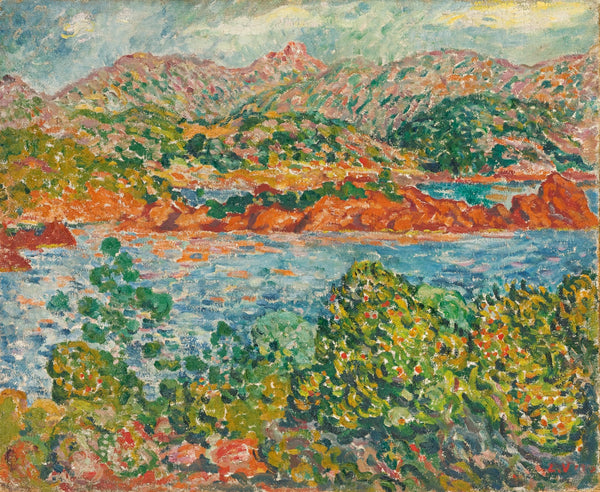 Louis Valtat — Red Rocks of the Esterel | Fauvist Fine Art Print