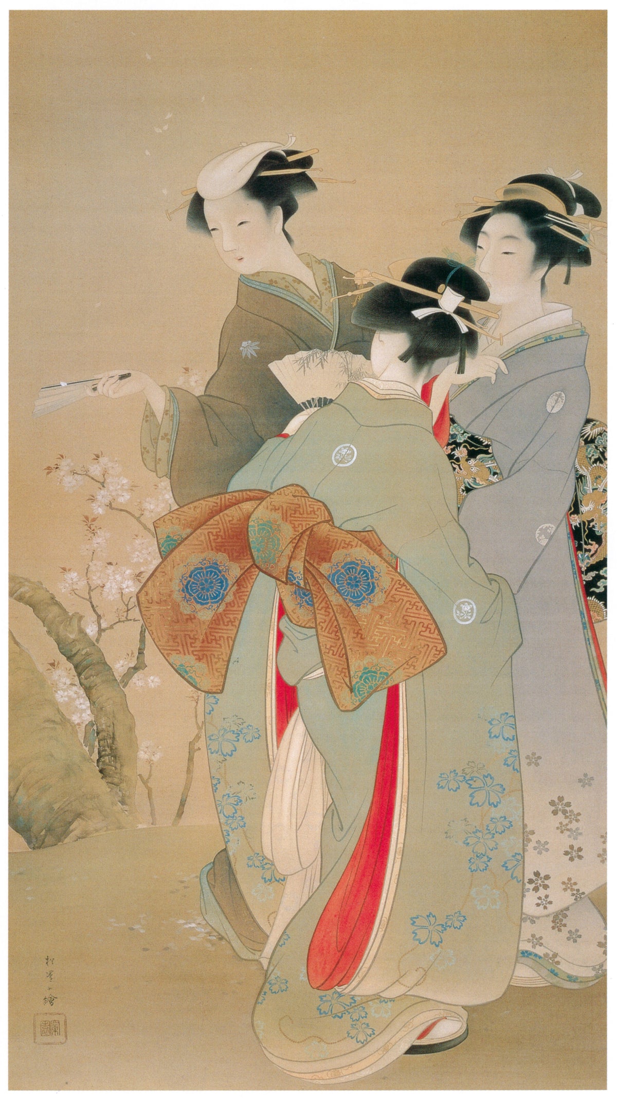 Uemura Shōen — Spring Look | Fine Art Print