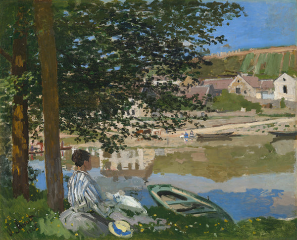 Claude Monet — On the Bank of the Seine, Bennecourt | Fine Art Print