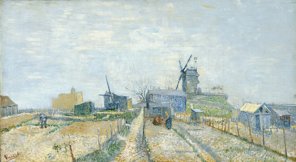 Vincent van Gogh — Montmartre: Mills and Vegetable Gardens | Fine Art Print