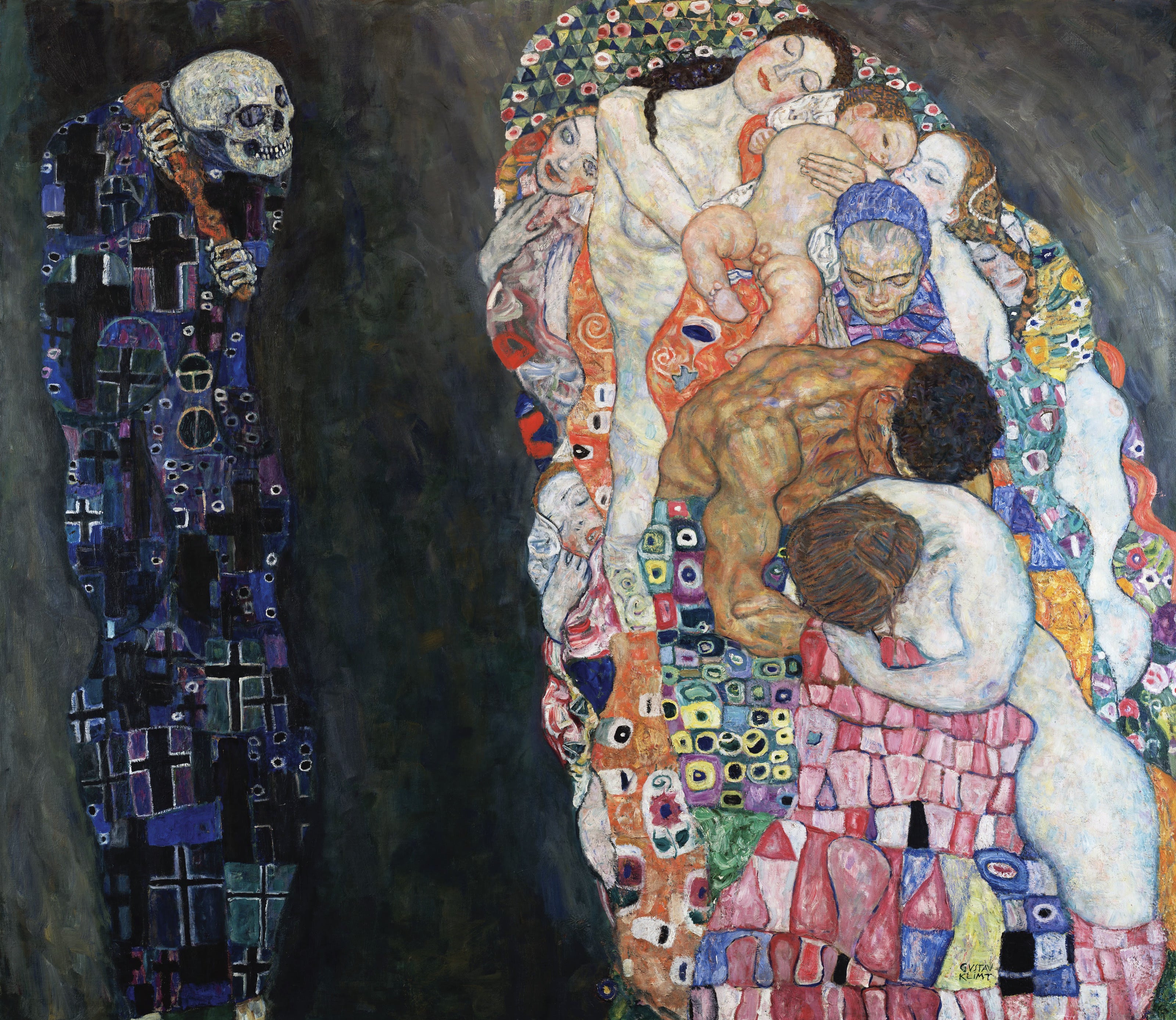 Gustav Klimt — Death and Life | Fine Art Print