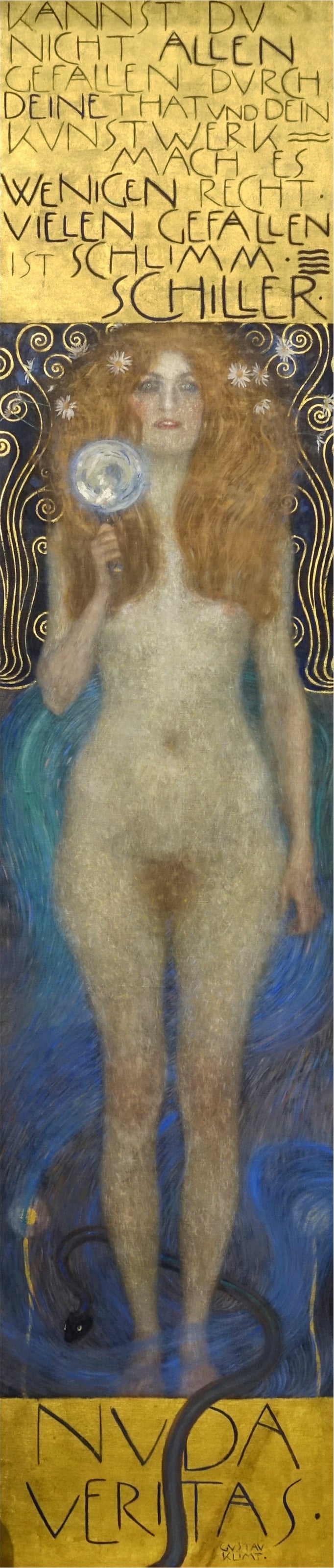 Gustav Klimt — Nuda Veritas | Fine Art Print