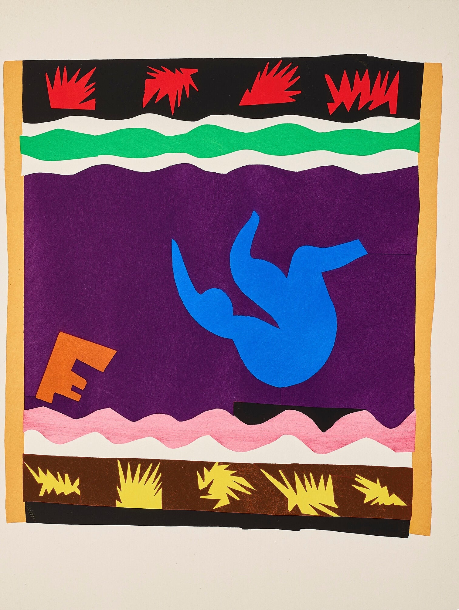 Henri Matisse — The Toboggan | Papiers Découpés Fine Art Print