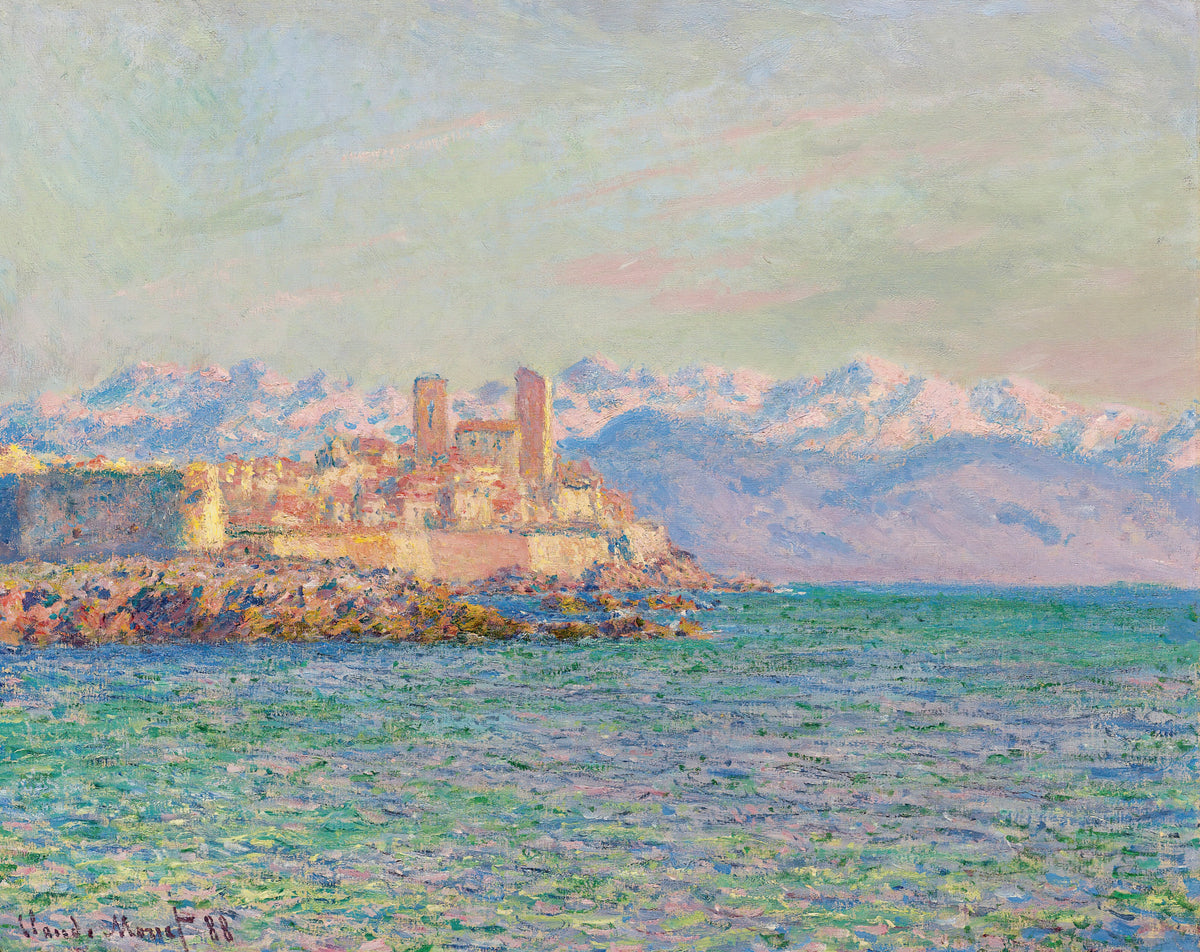 Claude Monet — Antibes, Le Fort | Fine Art Print