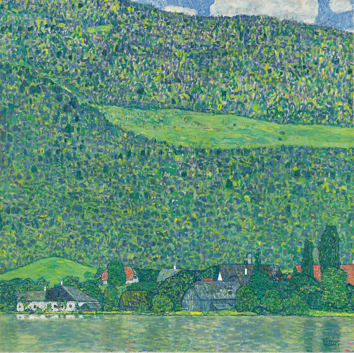 Gustav Klimt — Litzlberg on the Attersee | Fine Art Print