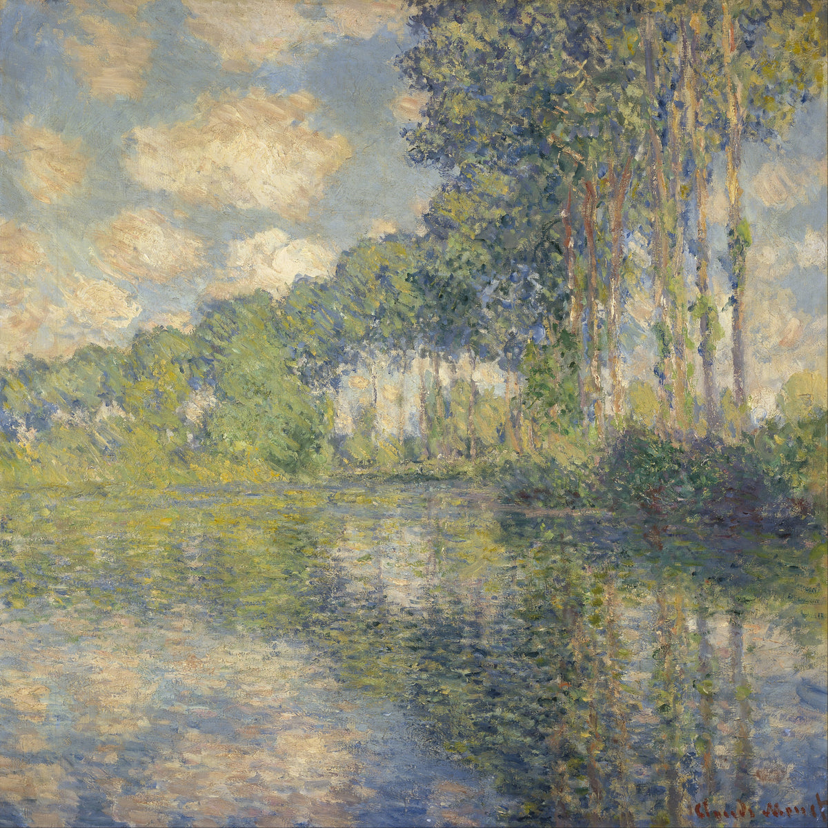 Claude Monet — Poplars on the Epte | Fine Art Print