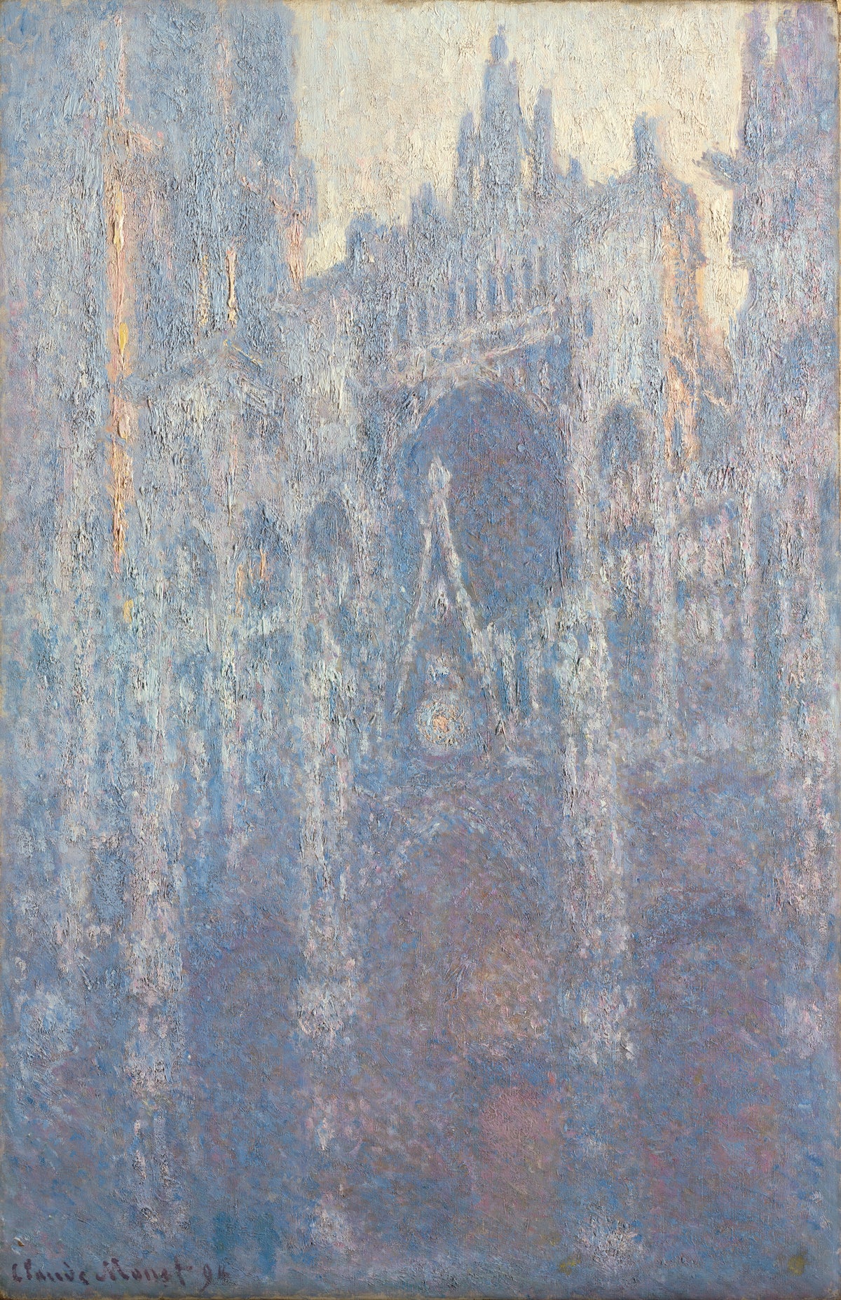 Claude Monet — The Portal of Rouen Cathedral in Morning Light | Fine Art Print
