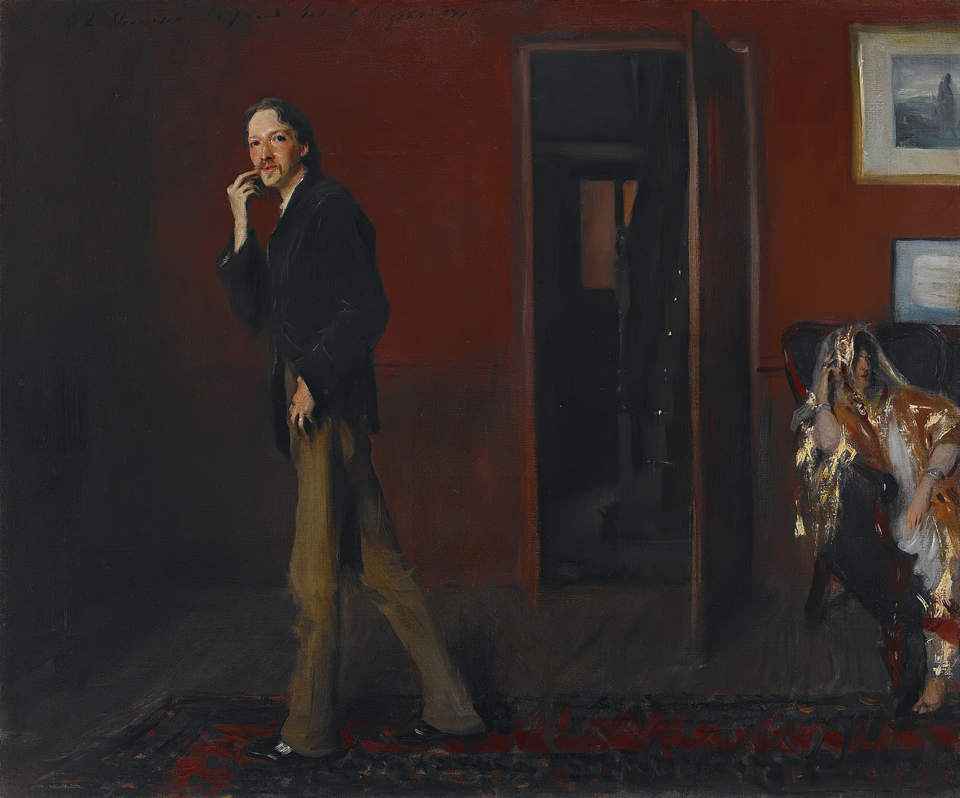 John Singer Sargent — Robert Louis Stevenson and His Wife | Fine Art Print