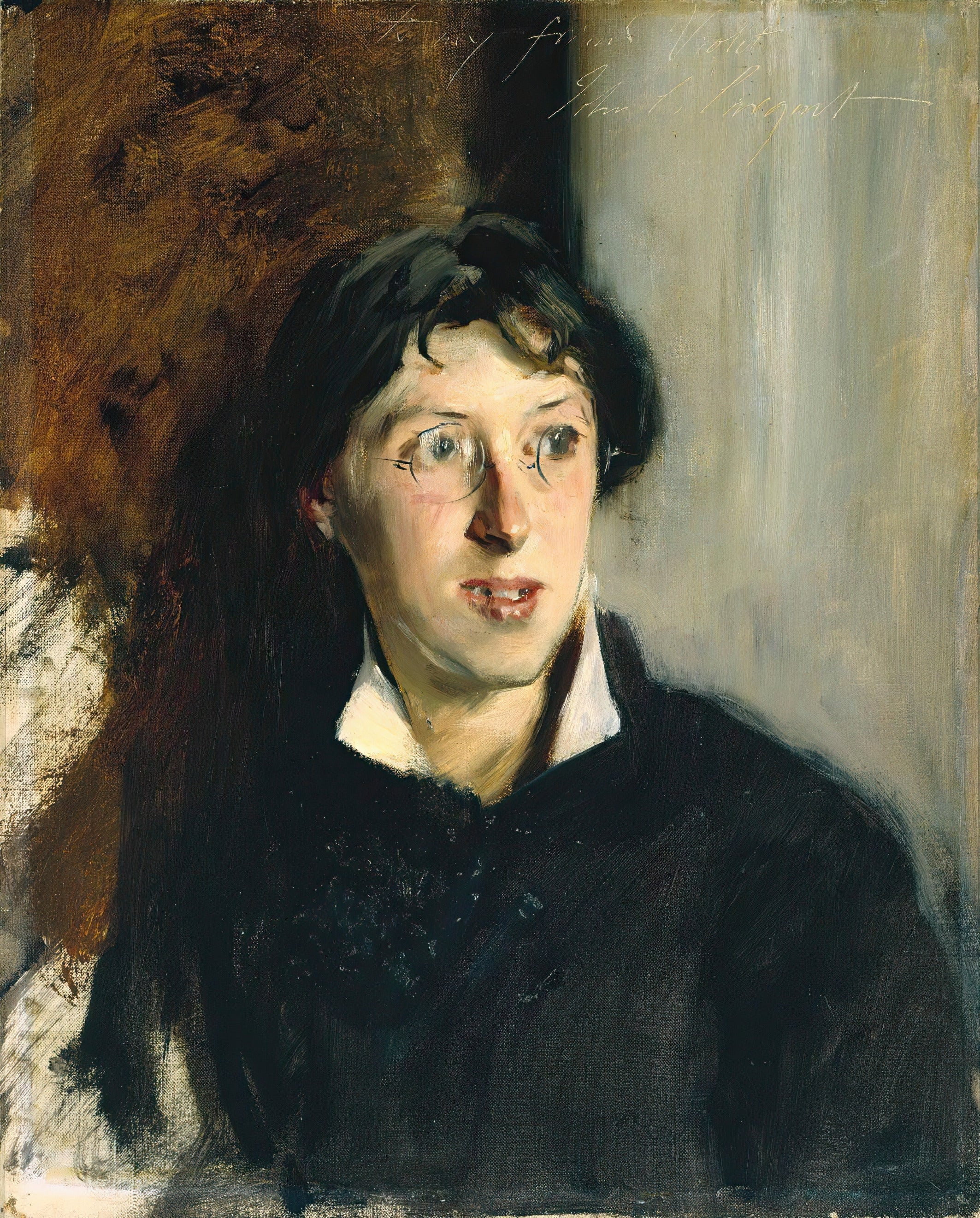 John Singer Sargent — Portrait of Vernon Lee | Fine Art Print