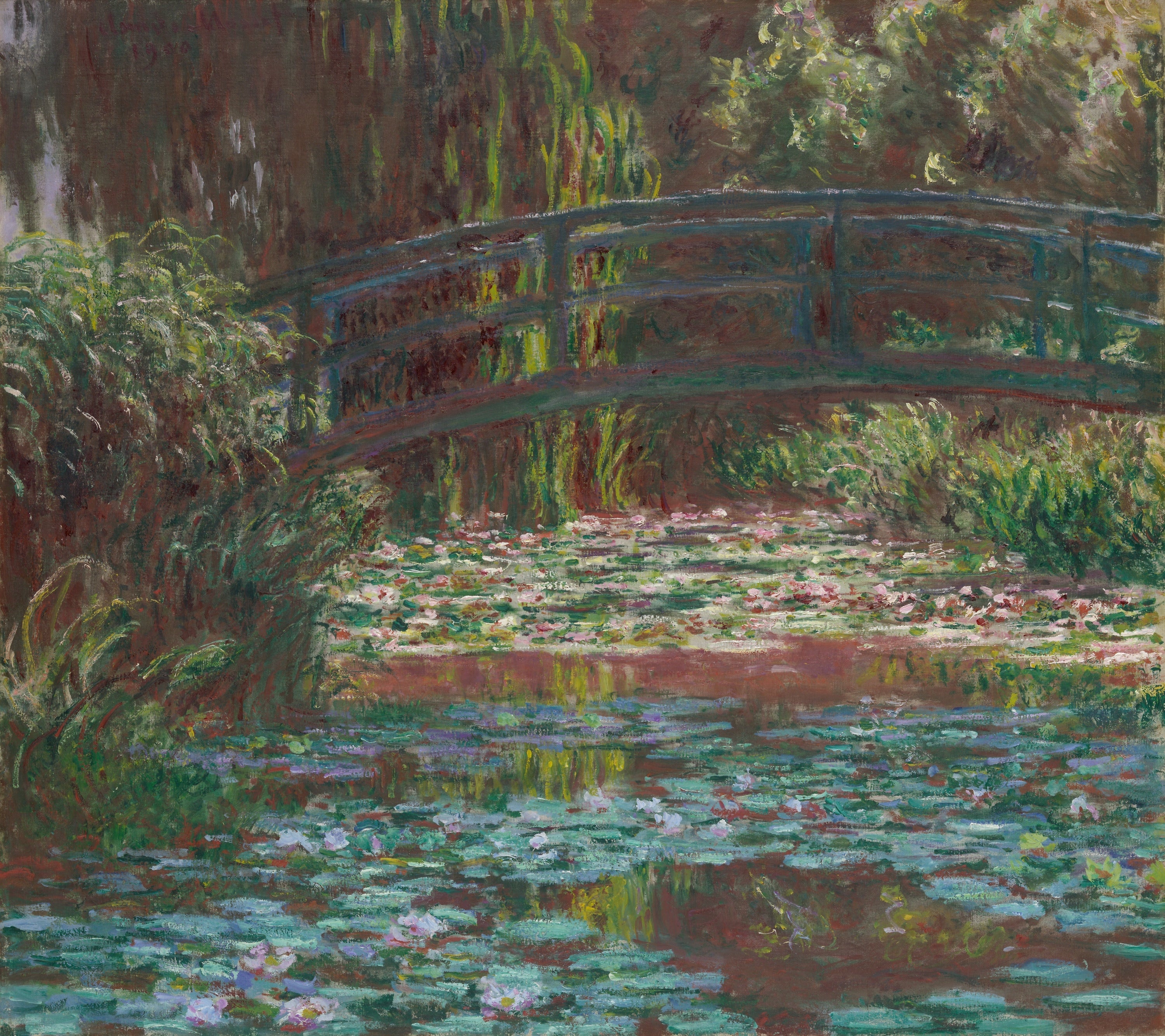Claude Monet — Water Lily Pond (1900) | Fine Art Print