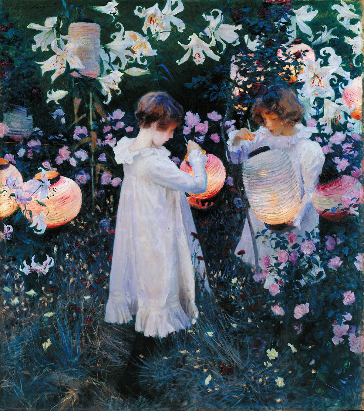 John Singer Sargent — Carnation, Lily, Lily, Rose | Fine Art Print